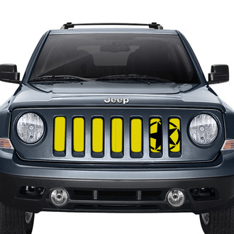Dirty Acres® - 1-Pc Oscar Mike Style Yellow Perforated Main Grille