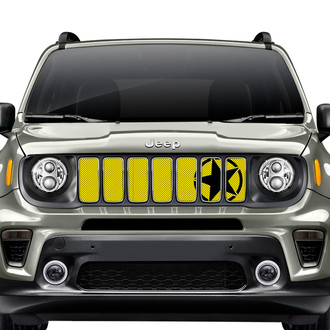 Dirty Acres® - 1-Pc Oscar Mike Style Yellow Perforated Main Grille