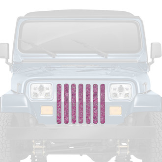 Dirty Acres® - 1-Pc Glitterriffic Style Perforated Main Grille