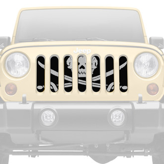 Dirty Acres® - 1-Pc Platinum Ahoy Matey Style Perforated Main Grille