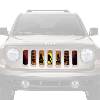 Dirty Acres® - 1-Pc Platinum Bigfoot Sunset Style Perforated Main Grille