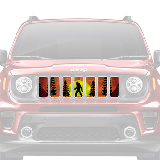 Dirty Acres® - 1-Pc Platinum Bigfoot Sunset Style Perforated Main Grille