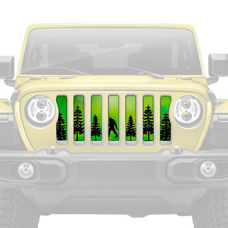 Dirty Acres® - 1-Pc Platinum Bigfoot Style Perforated Main Grille