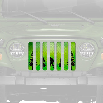Dirty Acres® - 1-Pc Platinum Bigfoot Style Perforated Main Grille