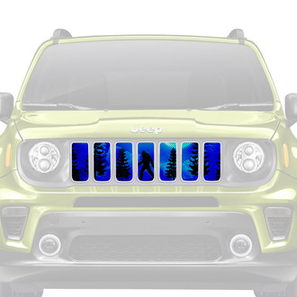 Dirty Acres® - 1-Pc Platinum Bigfoot Dreamland Moon Style Perforated Main Grille