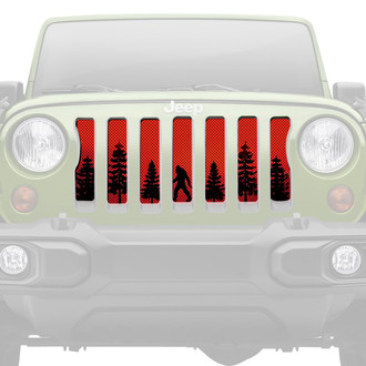 Dirty Acres® - 1-Pc Platinum Bigfoot Style Perforated Main Grille