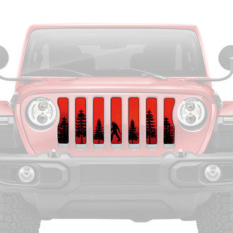 Dirty Acres® - 1-Pc Platinum Bigfoot Style Perforated Main Grille