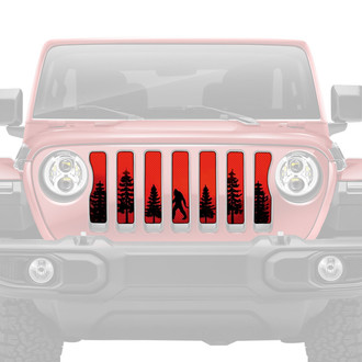 Dirty Acres® - 1-Pc Platinum Bigfoot Style Perforated Main Grille
