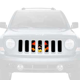 Dirty Acres® - 1-Pc Pumpkin Face Style Perforated Main Grille