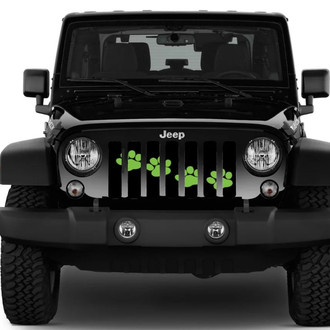Dirty Acres® - 1-Pc Puppy Paw Style Perforated Main Grille