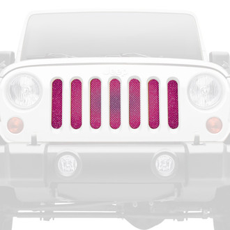 Dirty Acres® - 1-Pc Fleck Style Purple Perforated Main Grille