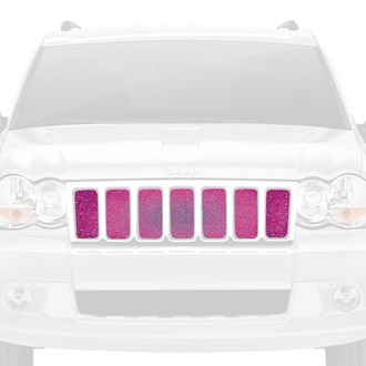 Dirty Acres® - 1-Pc Fleck Style Purple Perforated Main Grille