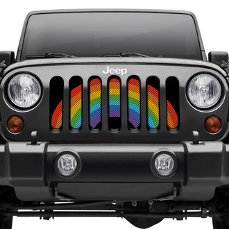 Dirty Acres® - 1-Pc Rainbow Style Perforated Main Grille