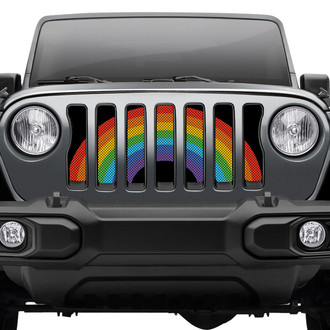Dirty Acres® - 1-Pc Rainbow Style Perforated Main Grille