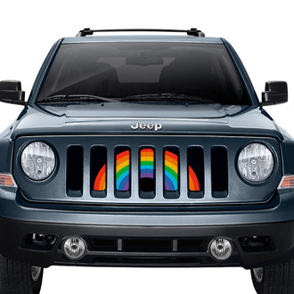 Dirty Acres® - 1-Pc Rainbow Style Perforated Main Grille