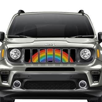 Dirty Acres® - 1-Pc Rainbow Style Perforated Main Grille