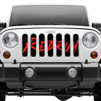 Dirty Acres® - 1-Pc Redrum Style Perforated Main Grille