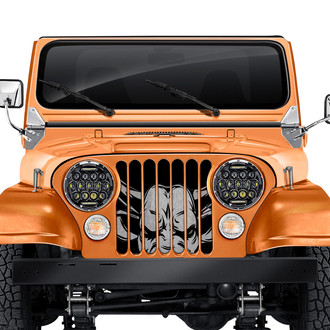 Dirty Acres® - 1-Pc Running of the Bulls Style Perforated Main Grille