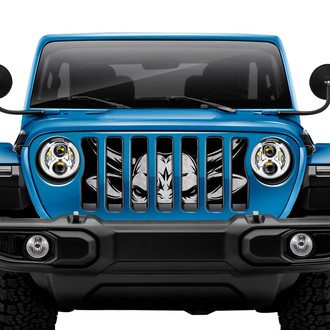 Dirty Acres® - 1-Pc Running of the Bulls Style Perforated Main Grille