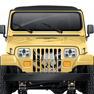 Dirty Acres® - 1-Pc Running of the Bulls Style Perforated Main Grille