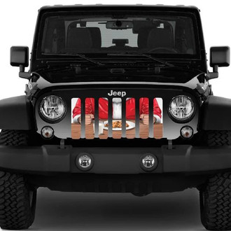 Dirty Acres® - 1-Pc Santa's Snack Style Perforated Main Grille