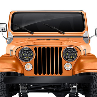 Dirty Acres® - 1-Pc Solid Color Style Perforated Main Grille