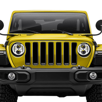 Dirty Acres® - 1-Pc Solid Color Style Perforated Main Grille