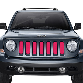 Dirty Acres® - 1-Pc Solid Color Style Bright Pink Perforated Main Grille
