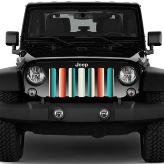 Dirty Acres® - 1-Pc Southwestern Sarape Style Perforated Main Grille