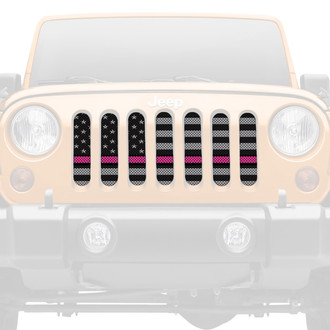 Dirty Acres® - 1-Pc Tactical Fight Like a Girl Style Perforated Main Grille