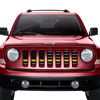 Dirty Acres® - 1-Pc American Tactical Gold Line Style Perforated Main Grille