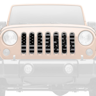 Dirty Acres® - 1-Pc Tactical Mamba Snake Style Perforated Main Grille