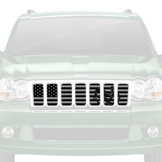 Dirty Acres® - 1-Pc Tactical Mamba Snake Style Perforated Main Grille
