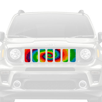 Dirty Acres® - 1-Pc Tie Dye Style Perforated Main Grille