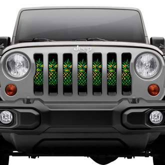 Dirty Acres® - 1-Pc Tropical Pineapples Style Perforated Main Grille