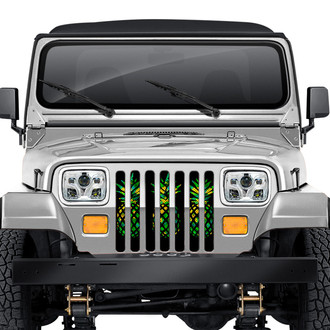 Dirty Acres® - 1-Pc Tropical Pineapples Style Perforated Main Grille