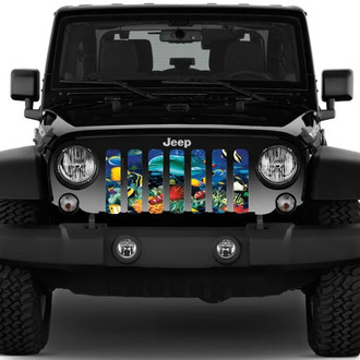 Dirty Acres® - 1-Pc Under the Sea Style Perforated Main Grille