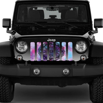 Dirty Acres® - 1-Pc Watercolor Mandala Style Perforated Main Grille