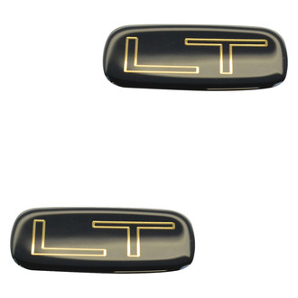 DIY Solutions® - "LT" Gold/Black Cab Emblems
