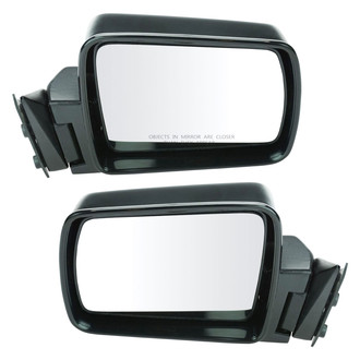 DIY Solutions® - Driver and Passenger Side Manual View Mirror Set (Foldaway)