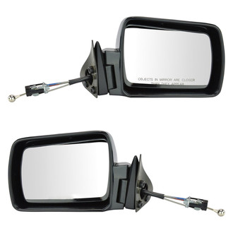 DIY Solutions® - Driver and Passenger Side Manual Remote View Mirror Set