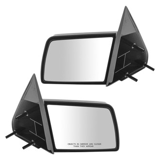 DIY Solutions® - Driver and Passenger Side Manual View Mirror Set (Non-Foldaway)