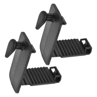 DIY Solutions® - Black Plastic Floor Mat Retainers