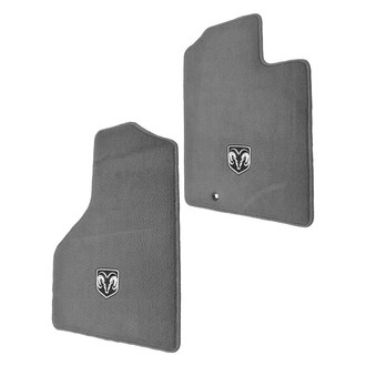 DIY Solutions® - 1st Row Slate Gray Carpet Floor Mats