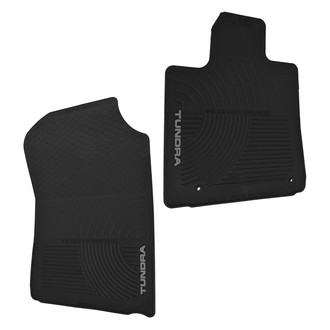 DIY Solutions® - 1st Row Black Rubber Floor Mats