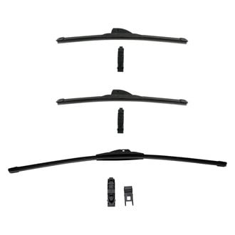 DIY Solutions® - Driver (24"), Passenger Side (16") and Rear (16") Black Wiper Blade Set