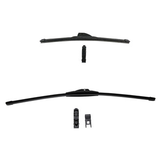 DIY Solutions® - Driver (24") and Passenger Side (16") Black Wiper Blade Set