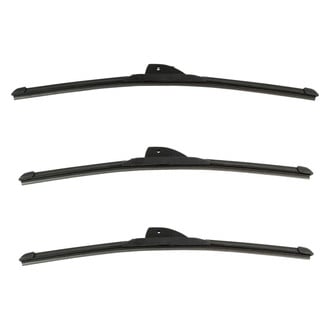 DIY Solutions® - Driver (18"), Passenger Side (18") and Rear (20") Black Wiper Blade Set