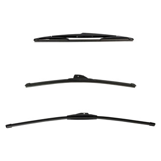 DIY Solutions® - Driver (26"), Passenger Side (20") and Rear (14") Black Wiper Blade Set