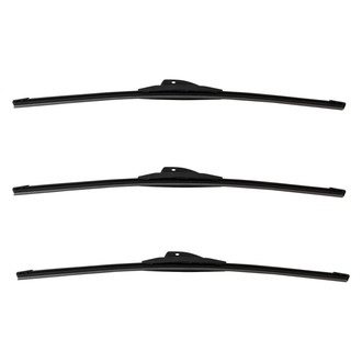 DIY Solutions® - Driver (21"), Passenger Side (21") and Rear (21") Black Wiper Blade Set